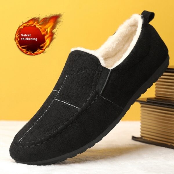 All-matching Fleece-lined Warm Men's Casual Shoes - Image 2