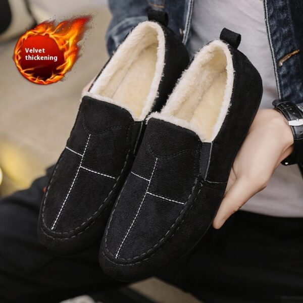 All-matching Fleece-lined Warm Men's Casual Shoes - Image 5